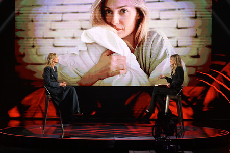 Talkshow 'Belve' in Rom