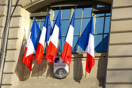Symbolfoto Nationalflagge Frankreich