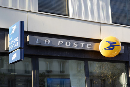 Symbolfoto Post in Frankreich