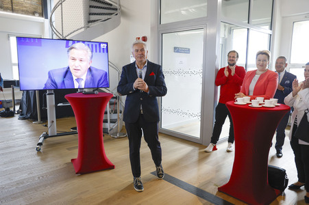 Empfang anlässlich des 70. Geburtstags von Klaus Wowereit in Berlin