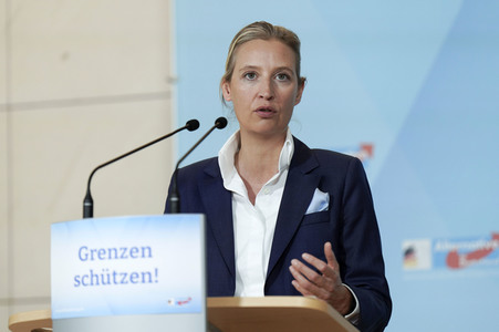 Pressestatement der  AfD-Bundestagsfraktion in Berlin
