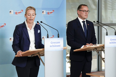 Pressestatement der  AfD-Bundestagsfraktion in Berlin