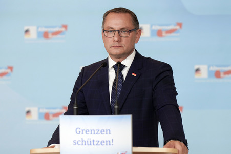 Pressestatement der  AfD-Bundestagsfraktion in Berlin