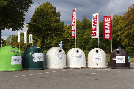 Symbolfoto Glas-Recycling