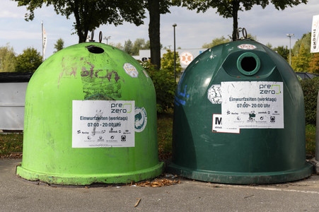Symbolfoto Glas-Recycling