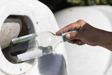 Symbolfoto Glas-Recycling