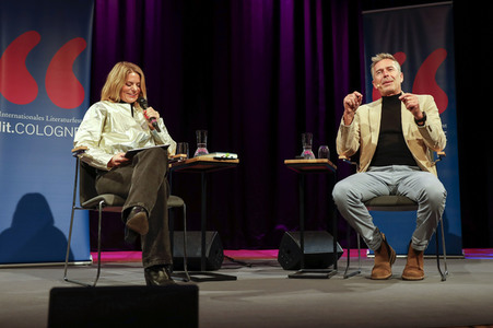 Dirk Steffens bei der lit.Cologne Spezial 2023 in Köln