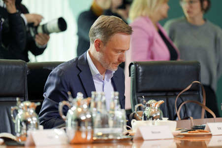 Sitzung des Sicherheitskabinetts der Bundesregierung in Berlin