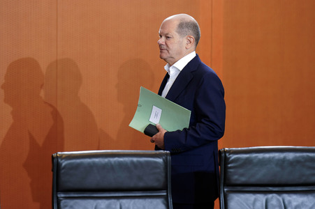 Sitzung des Sicherheitskabinetts der Bundesregierung in Berlin