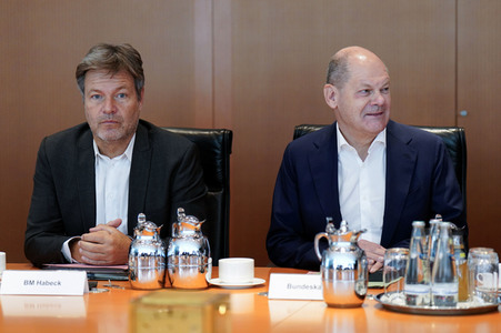 Sitzung des Sicherheitskabinetts der Bundesregierung in Berlin