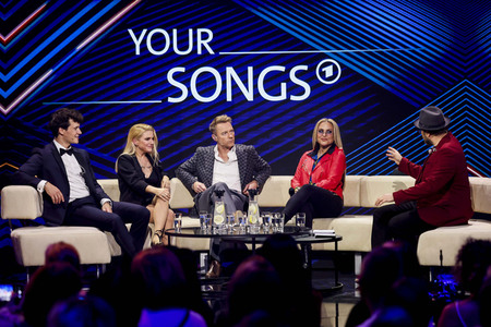 TV-Show 'Your Songs' in Leipzig