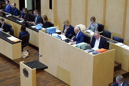 1037. Bundesratssitzung in Berlin