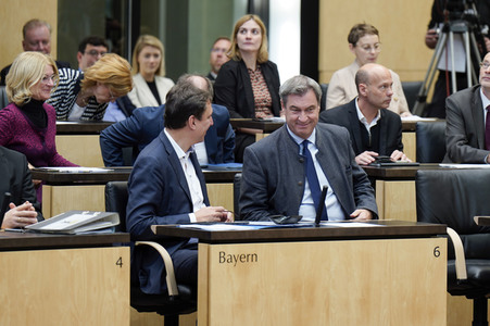 1037. Bundesratssitzung in Berlin