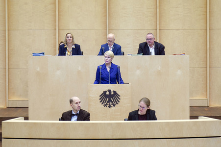 1037. Bundesratssitzung in Berlin