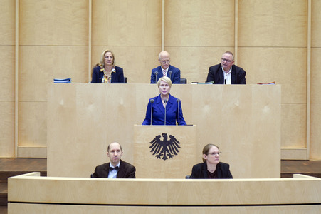 1037. Bundesratssitzung in Berlin