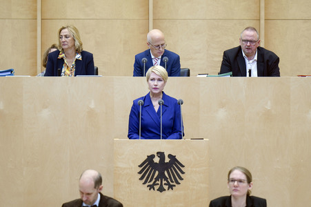 1037. Bundesratssitzung in Berlin