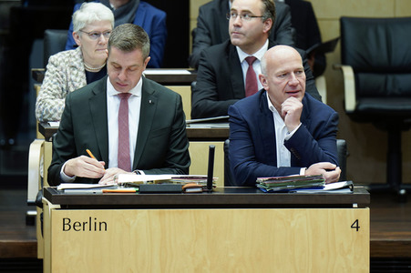1037. Bundesratssitzung in Berlin