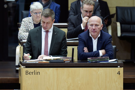1037. Bundesratssitzung in Berlin