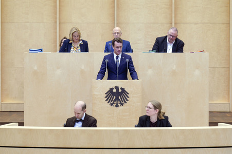 1037. Bundesratssitzung in Berlin