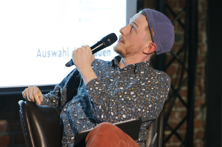 Mareike Graepel und Jan Hendrik Ax auf der lit.Ruhr 2023 in Bochum