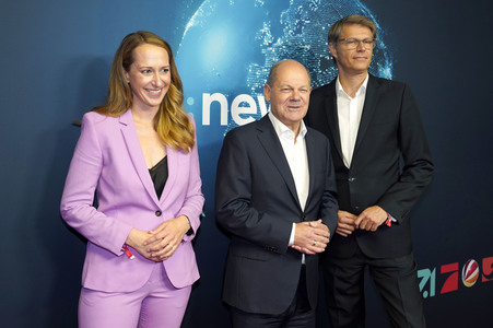 Empfang der ProSieben- und SAT.1-Politikredaktion von :newstime in Berlin