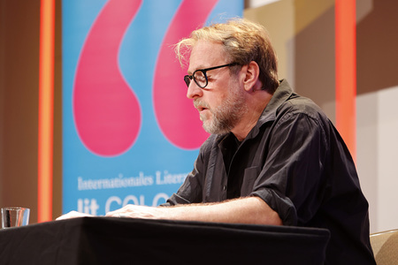 Sven Stricker und Bjarne Mädel auf der lit.Cologne 2023 in Köln