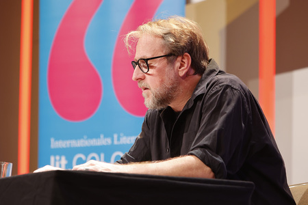 Sven Stricker und Bjarne Mädel auf der lit.Cologne 2023 in Köln