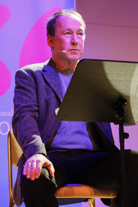Richard Ford und Ulrich Noethen auf der lit.Cologne Spezial 2023 in Köln