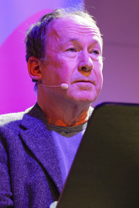 Richard Ford und Ulrich Noethen auf der lit.Cologne Spezial 2023 in Köln
