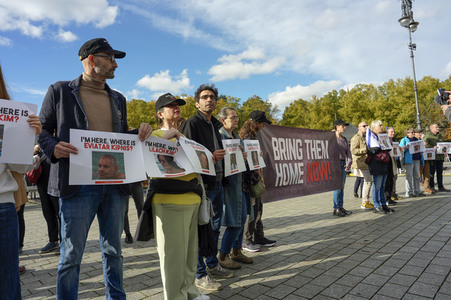 Kundgebung gegen Antisemitismus und für Solidarität mit Israel in Berlin