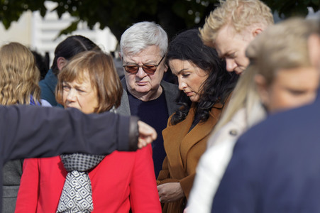 Kundgebung gegen Antisemitismus und für Solidarität mit Israel in Berlin