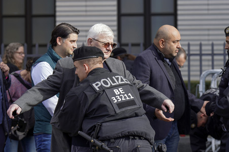 Kundgebung gegen Antisemitismus und für Solidarität mit Israel in Berlin