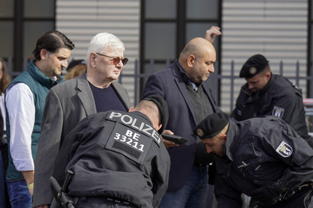 Kundgebung gegen Antisemitismus und für Solidarität mit Israel in Berlin