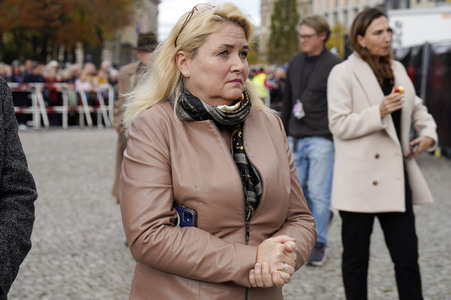 Kundgebung gegen Antisemitismus und für Solidarität mit Israel in Berlin