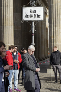 Kundgebung gegen Antisemitismus und für Solidarität mit Israel in Berlin