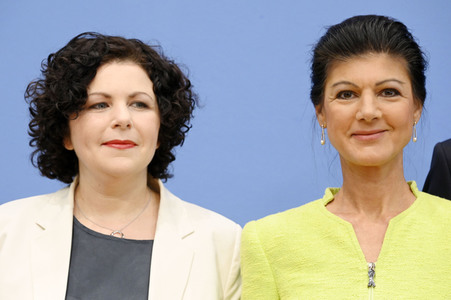 Bundespressekonferenz Gründung des Vereins 'Bündnis Sahra Wagenknecht' in Berlin