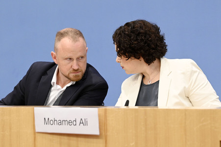 Bundespressekonferenz Gründung des Vereins 'Bündnis Sahra Wagenknecht' in Berlin