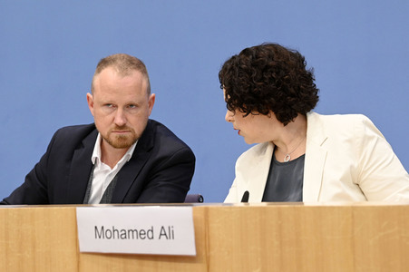 Bundespressekonferenz Gründung des Vereins 'Bündnis Sahra Wagenknecht' in Berlin