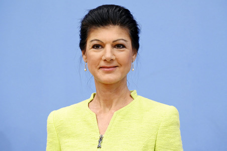Bundespressekonferenz Gründung des Vereins 'Bündnis Sahra Wagenknecht' in Berlin