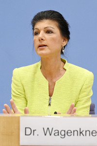 Bundespressekonferenz Gründung des Vereins 'Bündnis Sahra Wagenknecht' in Berlin
