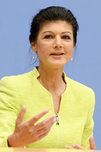 Bundespressekonferenz Gründung des Vereins 'Bündnis Sahra Wagenknecht' in Berlin
