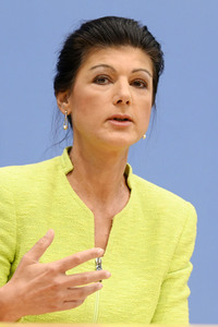 Bundespressekonferenz Gründung des Vereins 'Bündnis Sahra Wagenknecht' in Berlin