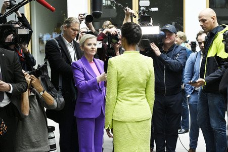 Bundespressekonferenz Gründung des Vereins 'Bündnis Sahra Wagenknecht' in Berlin