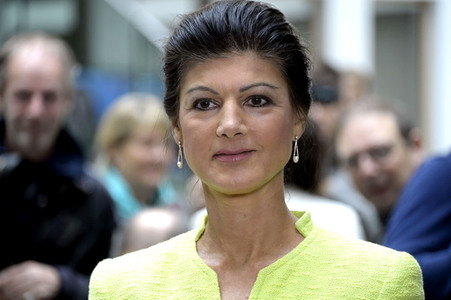 Bundespressekonferenz Gründung des Vereins 'Bündnis Sahra Wagenknecht' in Berlin
