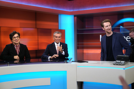 Talkshow 'hart aber fair' in Berlin