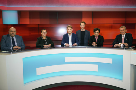 Talkshow 'hart aber fair' in Berlin