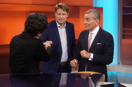 Talkshow 'hart aber fair' in Berlin