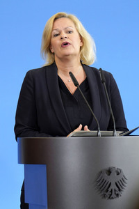 Pressestatement von Nancy Faeser in Berlin