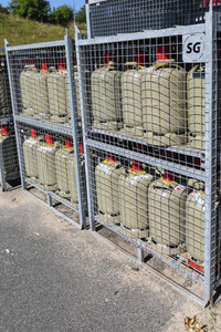 Symbolfoto Gasflaschen