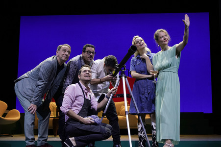 Theaterprobe 'Das perfekte Geheimnis' in Berlin